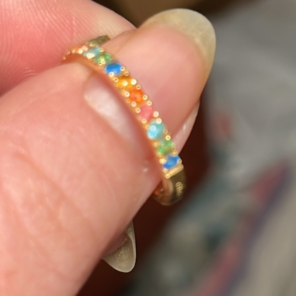 Gucci 750 gold gemstone ring - Picture 11 of 13